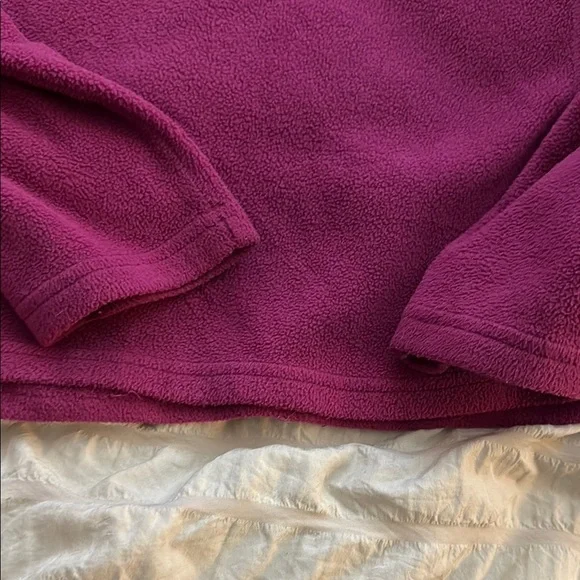 The North Face Pink Fleece Pullover girl’s XL - Picture 4 of 5
